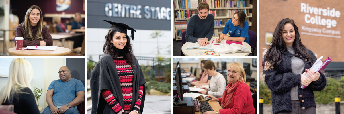 Riverside College Adult Courses Header