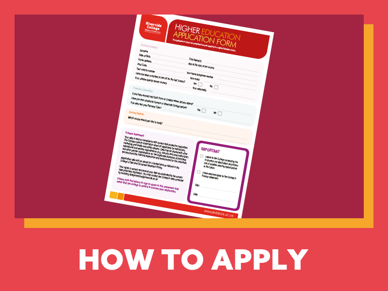 How to apply for Riverside College