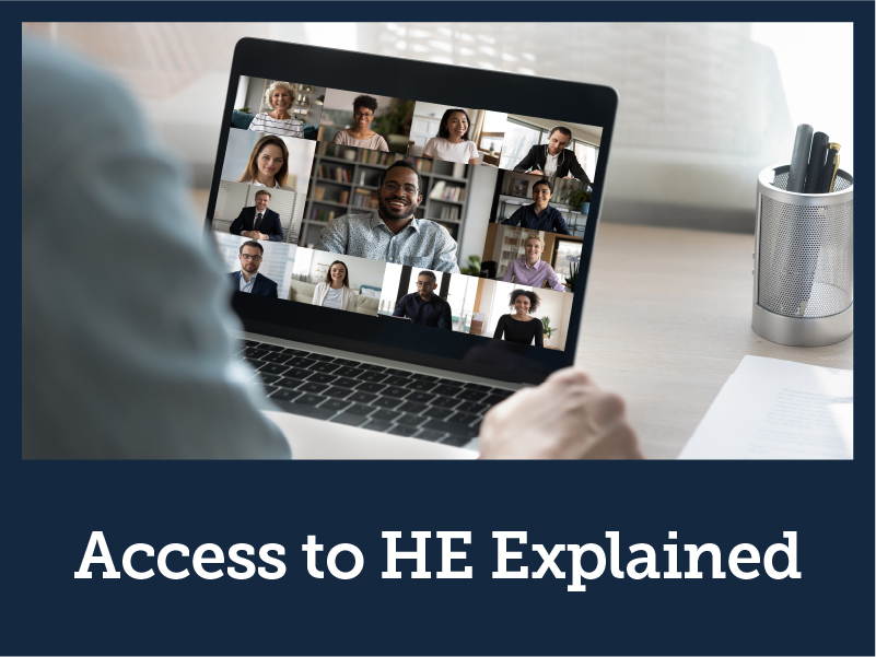 Access to Higher Education Courses Explained at Riverside College