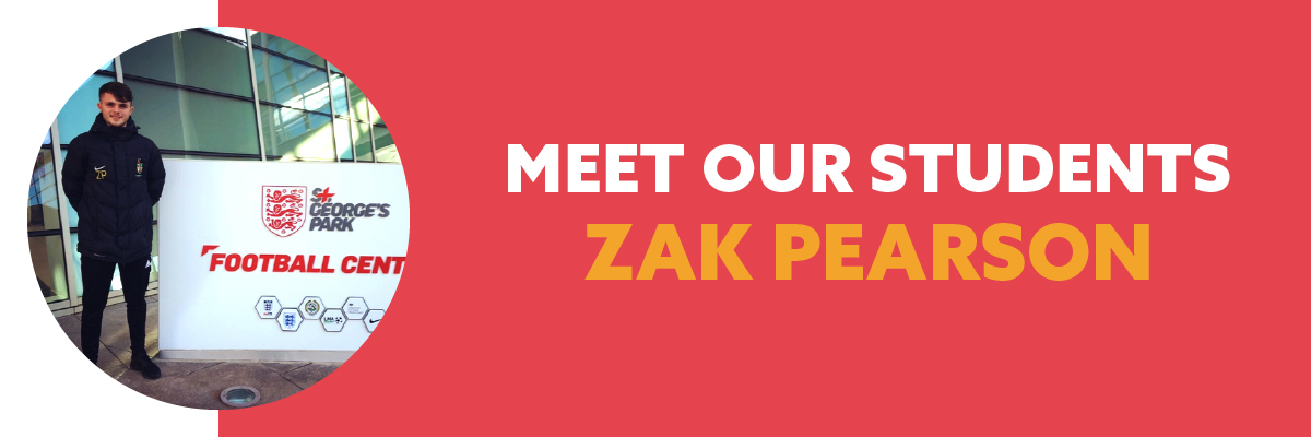 Meet our students - Zak Pearson