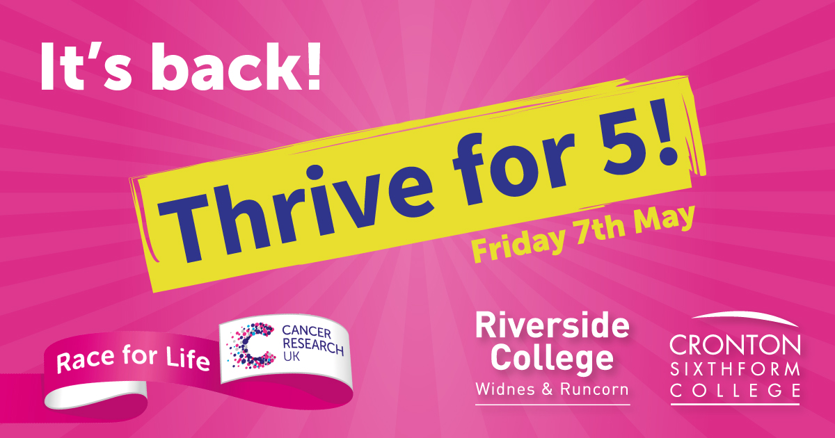 Thrive for 5 is back at riverside college