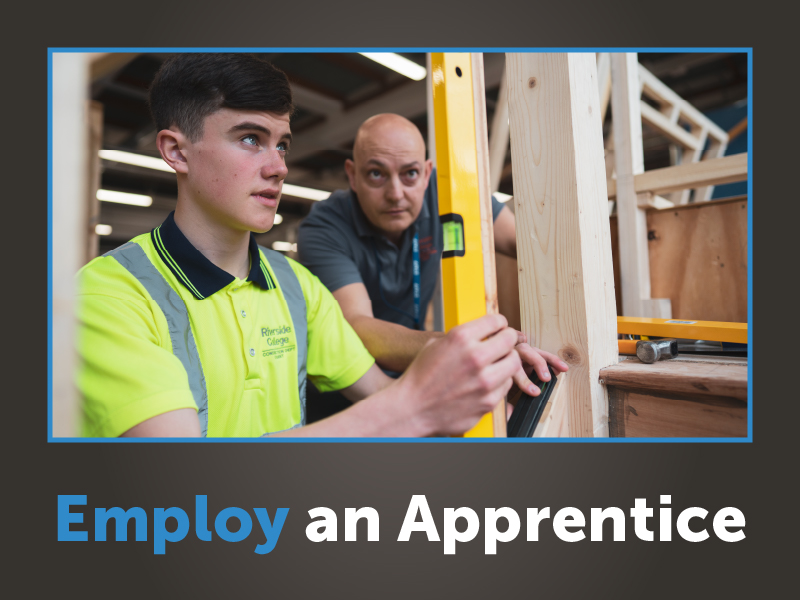 Employ an Apprentice at Riverside College