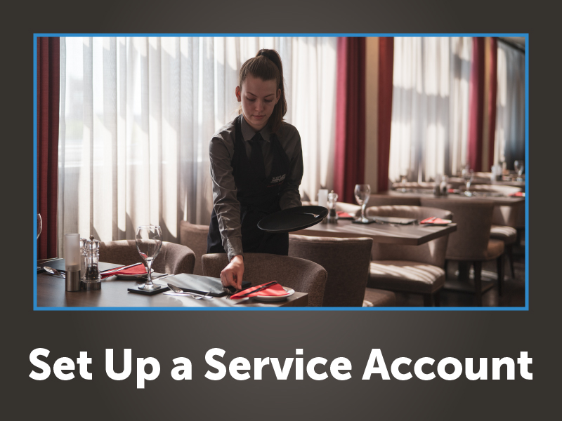 Set Up a Service Account
