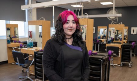 Hairdressing Apprentice aims to be a cut above the rest