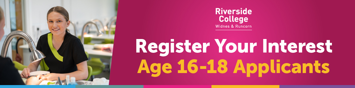 Register Your Interest Age 16-18 Applications