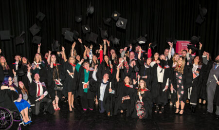 Degree Level Students Honoured at Special Graduation