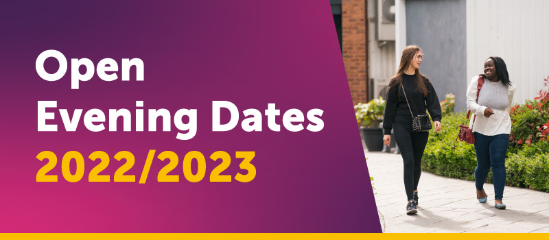 Open Evening Dates 2022 2023