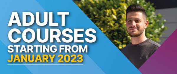 Adult Courses Starting January 2023