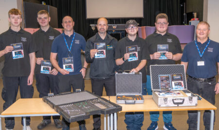 Talented Engineering and Motor Vehicle students Gifted With Halfords Trade Cards