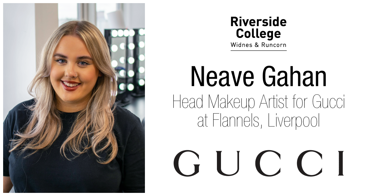 Neave Gahan Head makeup artist for Gucci