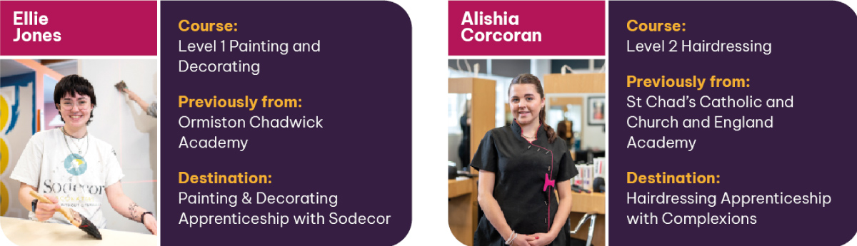 Riverside College Student Success Ellie Jones and Alishia Corcoran