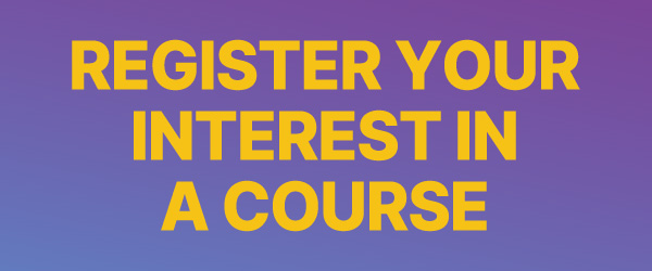 Register your interest in a course