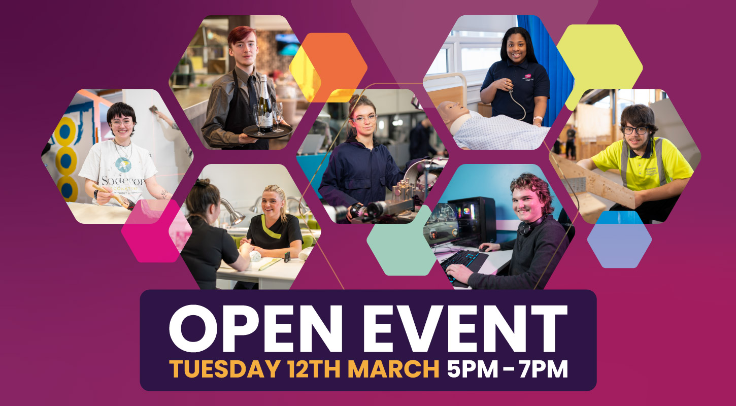 Open Event Tuesday 12th March
