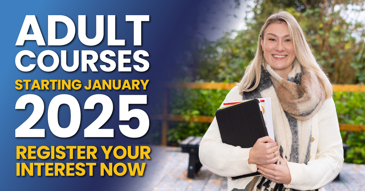 Adult Courses Starting January 2025