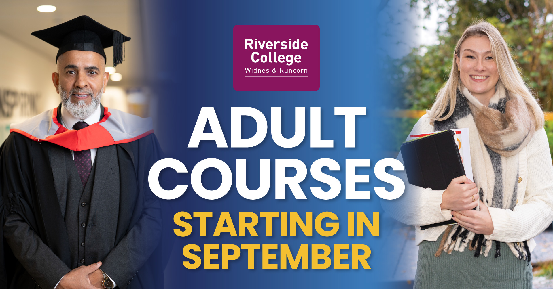 Adult Courses starting in September