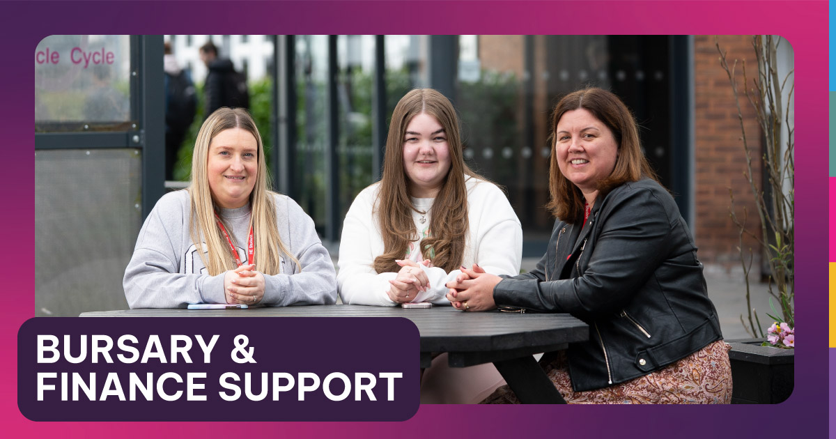 Bursary and Finance Support at Riverside College 