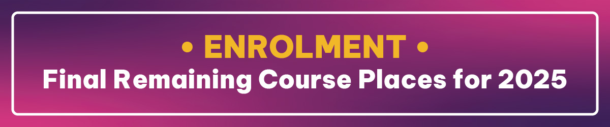 Enrolment Final Remaining Course Places for 2025