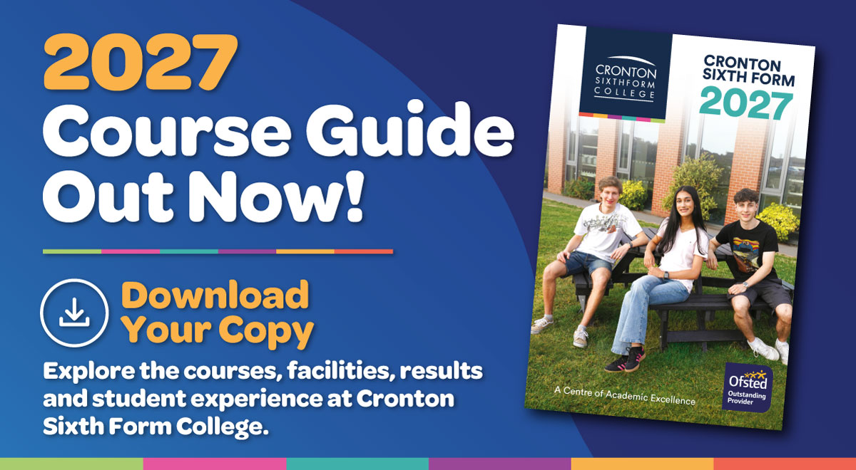 Cronton Sixth Form 2027 Course Guide