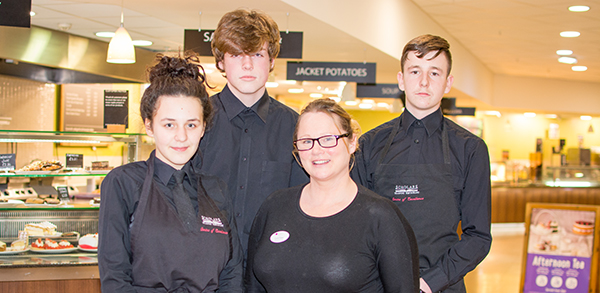 Dobbies Riverside College Widnes Catering Students