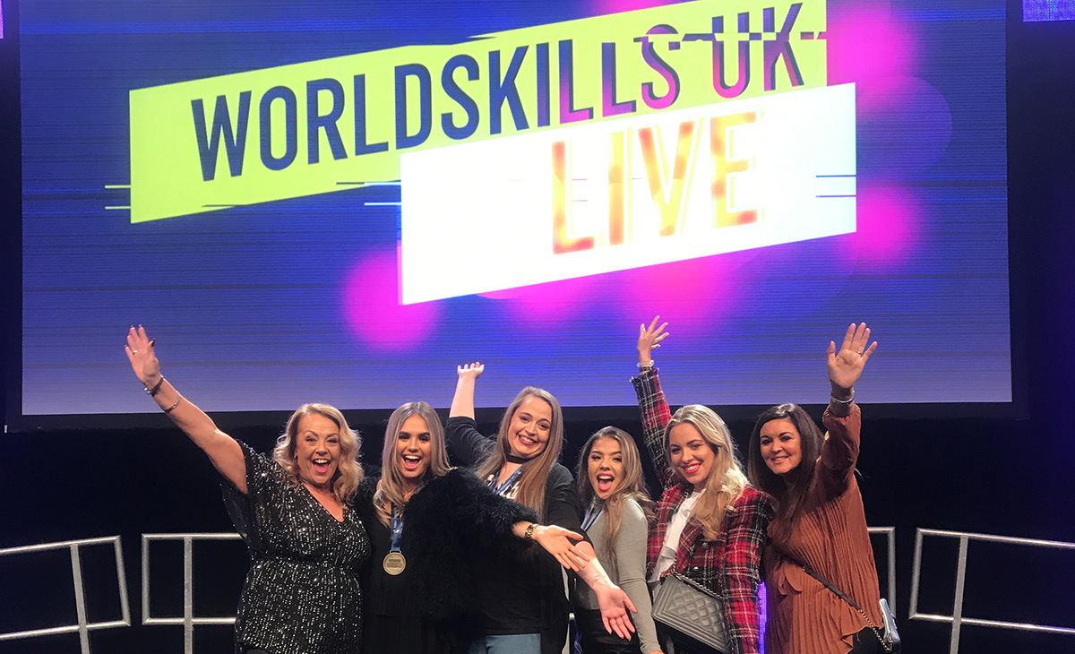 WorldSkills UK Live Riverside College Medal Winners