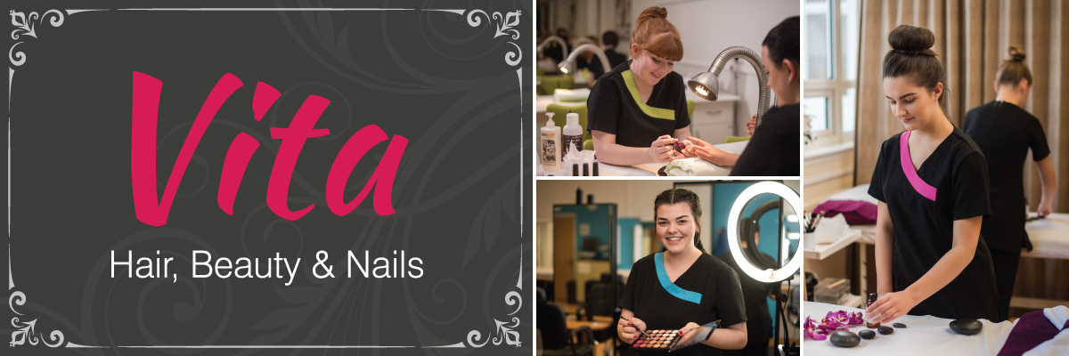 Vita Hair Beauty Nail Makeup at Riverside College